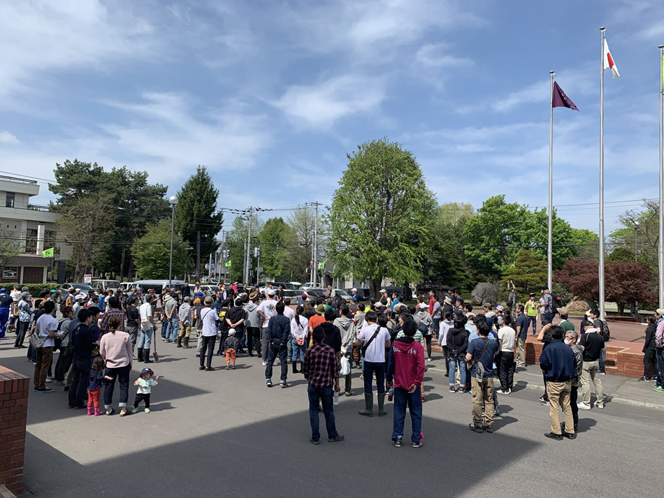 今年も旭川家具工業協同組合の植樹祭に参加しました！