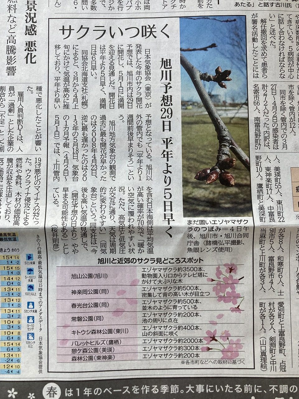 Ｎｏ．3348　2022年4月5日 コサイン 星幸一の「つながる、仕合せ」