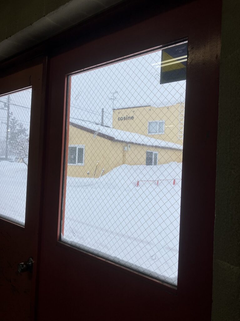「雪の中で、整える。」