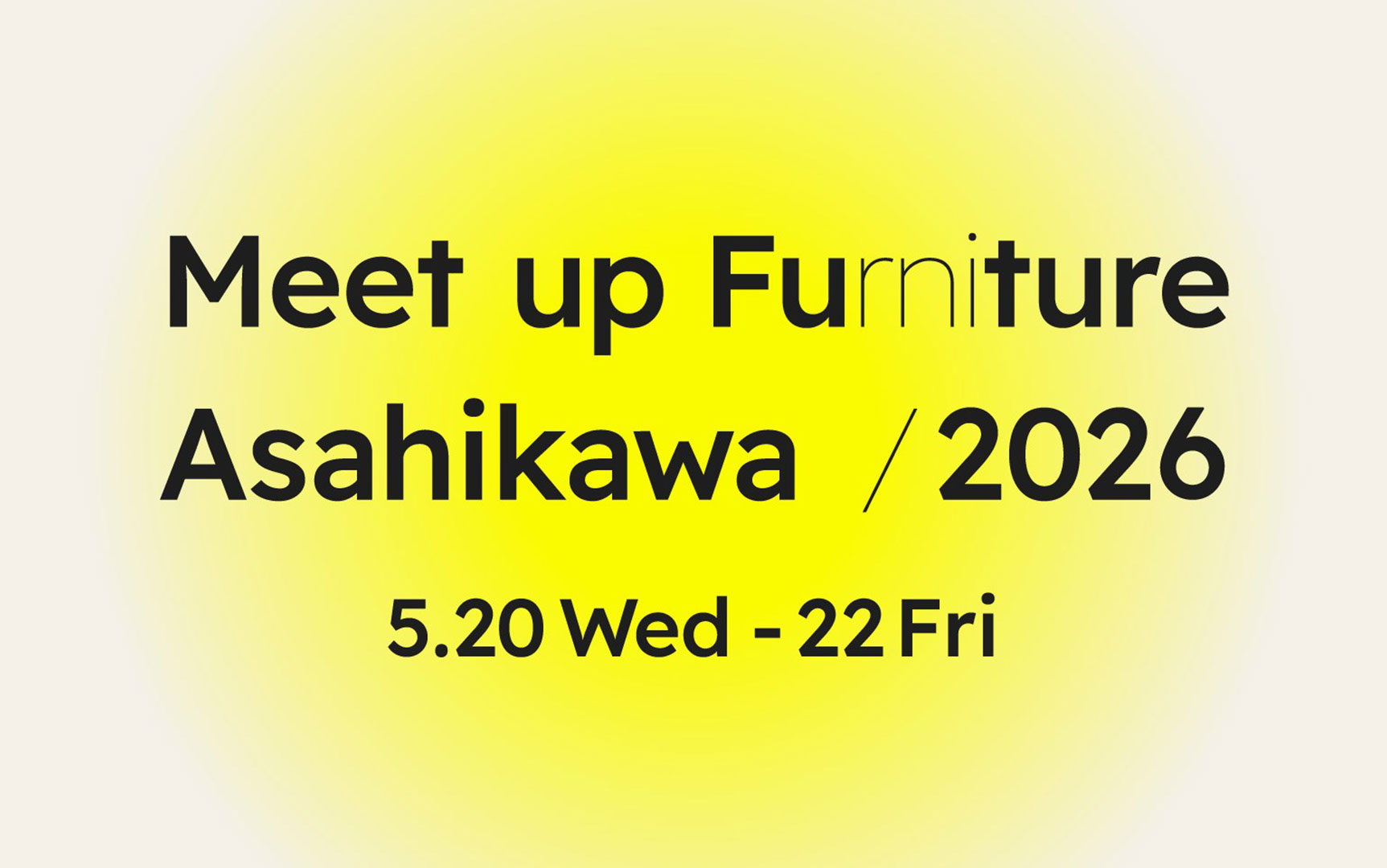 Meet up Furniture Asahikawa 2026